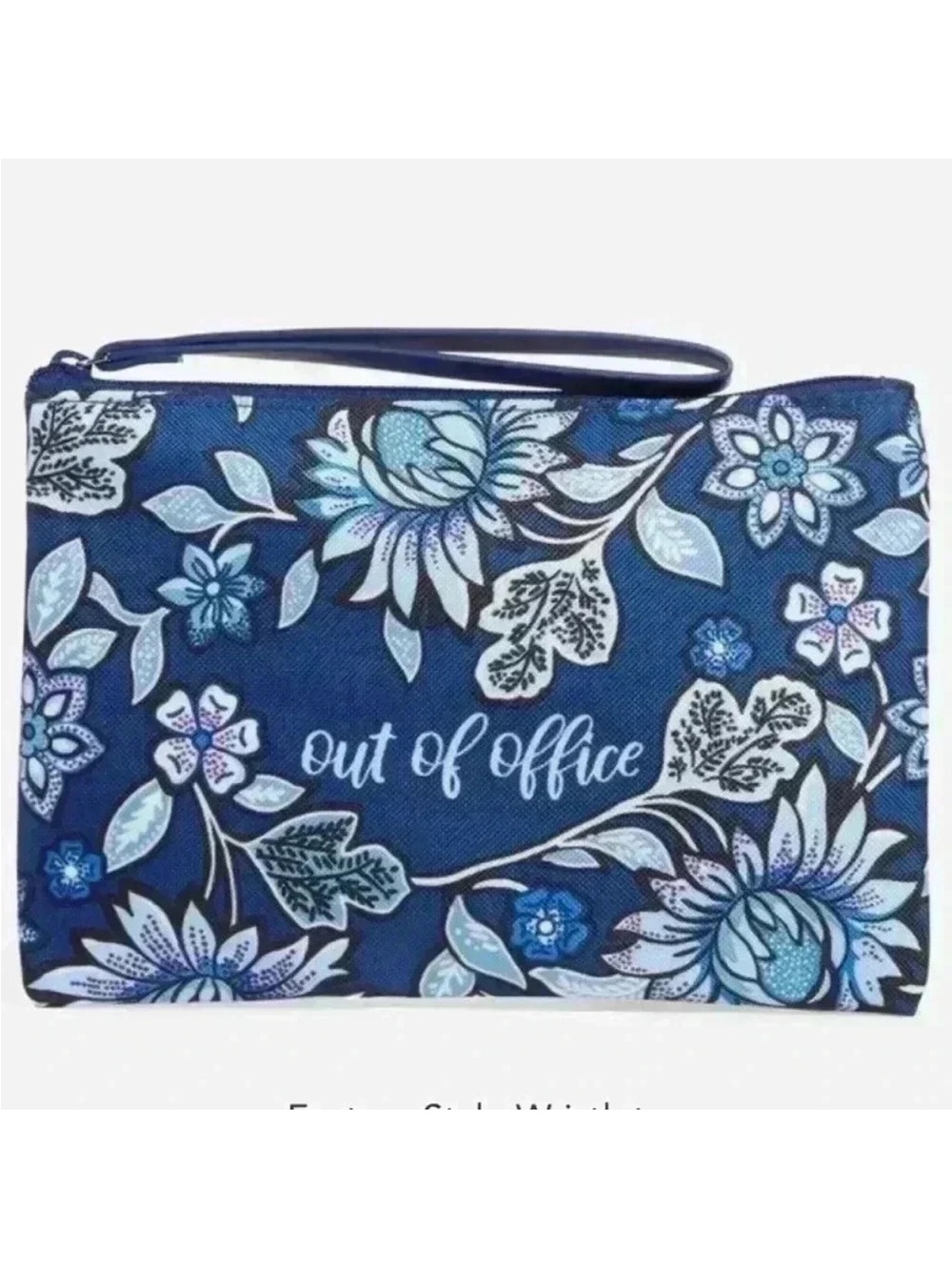 Vera Bradley "Out Of Office" Wristlet in Tropics Tapestry - NWT